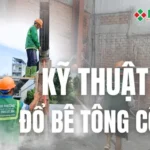 kỹ thuật đổ bê tông cột