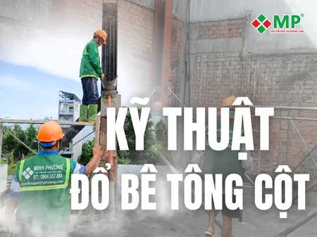 kỹ thuật đổ bê tông cột