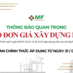 cập nhật thông báo xây dựng năm 2026
