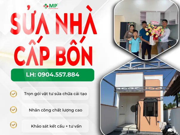 giá sửa nhà cấp 4 năm 2026