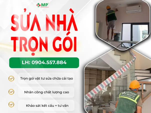 báo giá sửa nhà trọn gói 2026