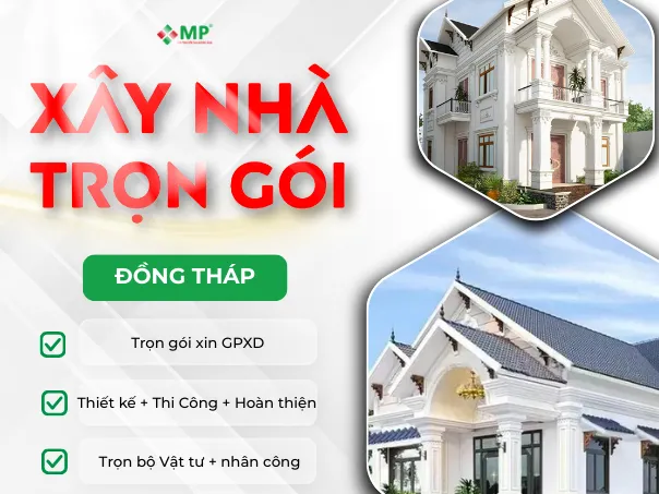 giá xây nhà trọn gói Đồng Tháp 2026