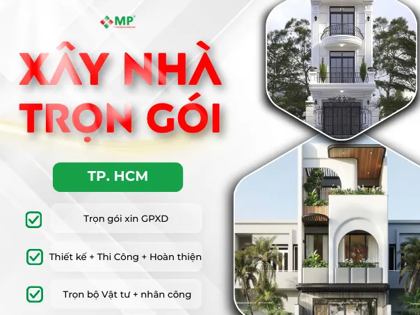 giá xây nhà trọn gói năm 2026 tphcm