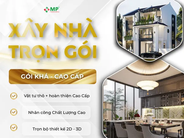 báo giá xây nhà trọn gói khá cao cấp 2026